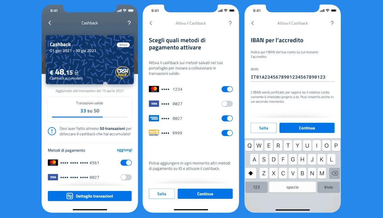 cashback di stato